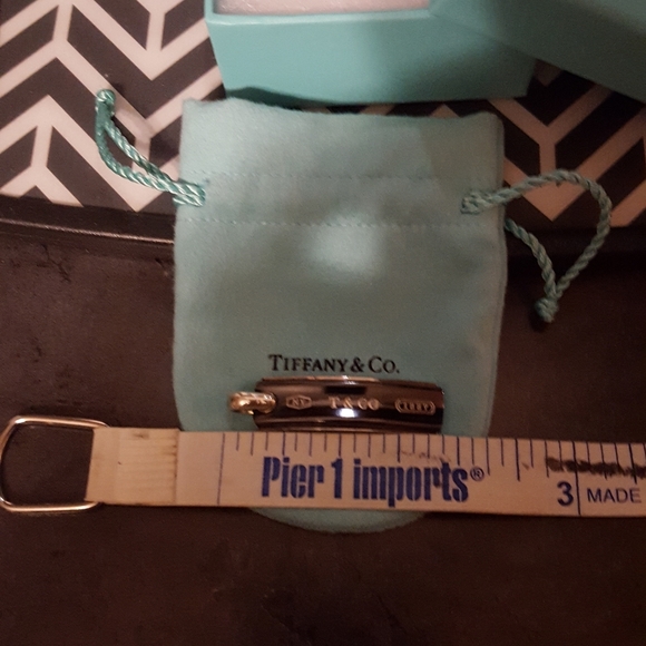 Tiffany & Co. Titanium and Sterling Silver Bracelet & Pendant. 100% Authentic!! - Picture 5 of 10